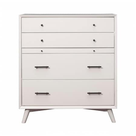 D2D Technologies Flynn Drawer Chest, White D23312222